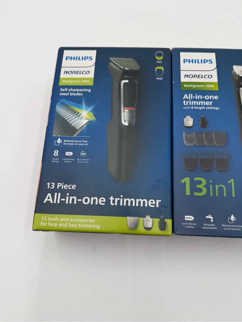 Set of 3 Philips Norelco Multigroom 3000